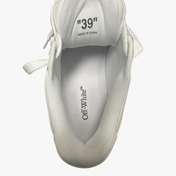 Off-White White/Beige Out of Office Sneaker Size EU 39 US 7.5 - Picture 8 of 10